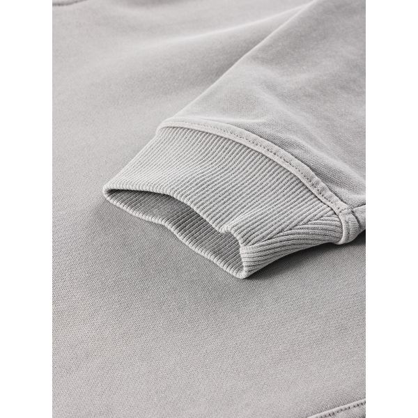 Высококачественный сублимированный стройный фит тяжелый вес пушистый черный чистый хлопок 420г промытый ретро толстый кроссовка