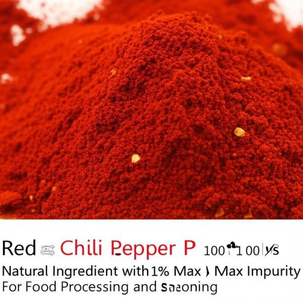 60-220 ASTA Chilli Pepper Paprika Powder with 0.3% Impurity Max and Gluten-Free for Food and Industrial Use