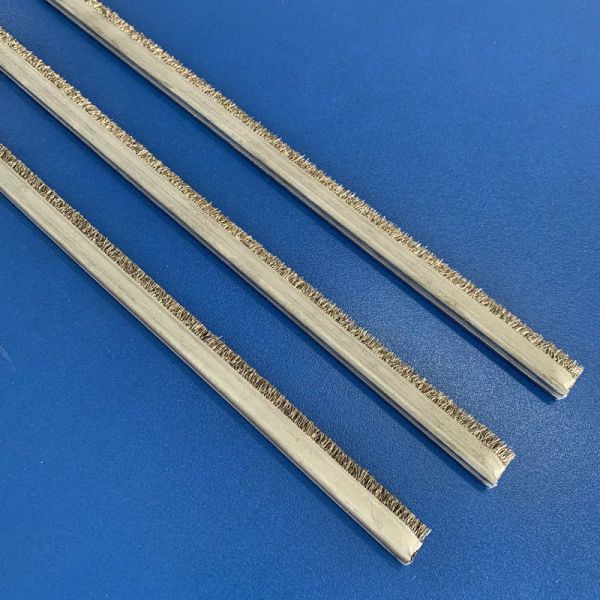 Industrial Metal (Brass/Steel) Strip Brushes industrial brush strip