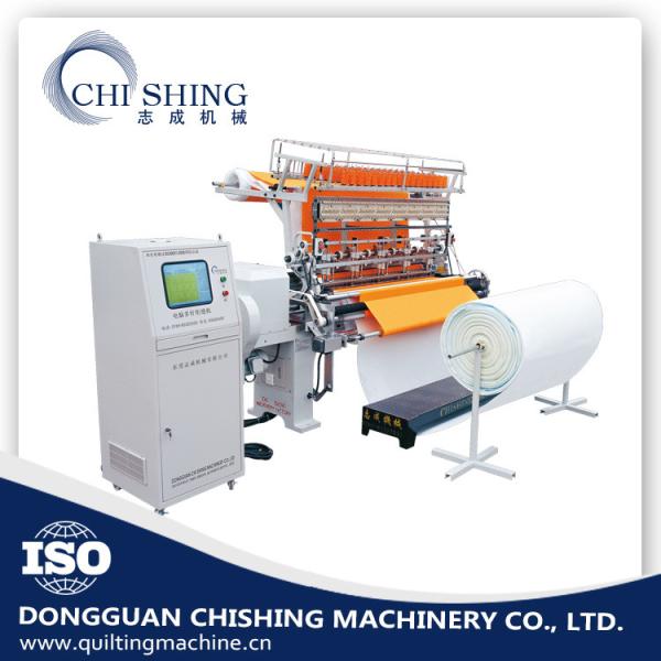 Industrial Professional Quilting Machines Two Needle Bar 3.5 KW Rating Power