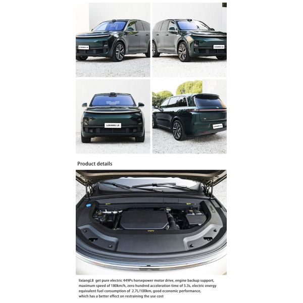 2024 Steering Sunroof Hybrid Lixiang L8 Pro Max Electric EV Cars