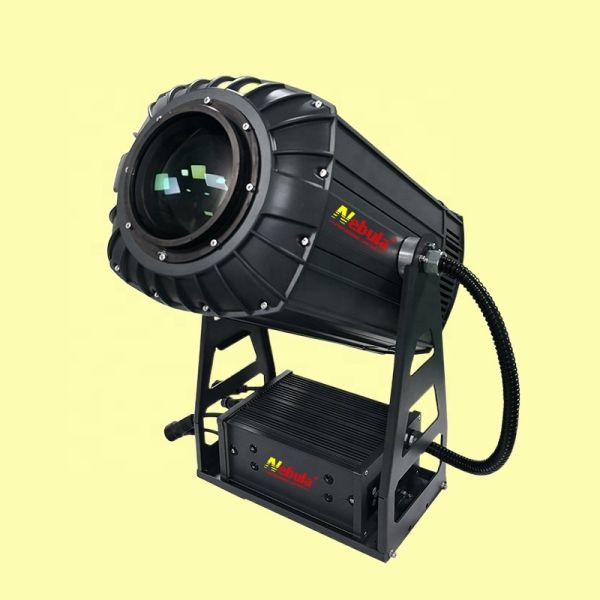 Outdoor 600W 1000w LED Logo Gobo Projection Light Zoom Custom Christmas Gobo Projector