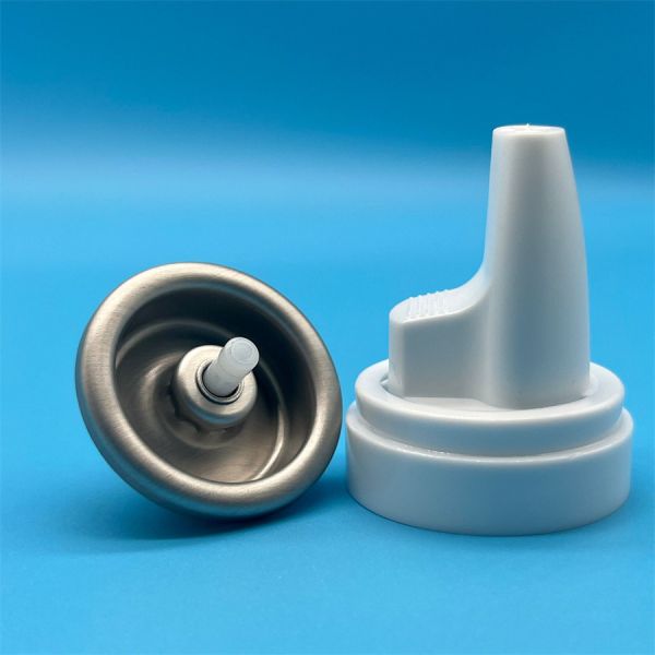  Sleek Minimalist Hair Mousse Dispensing Nozzle for Premium Packaging and High-End Product Presentation with Integrated Design