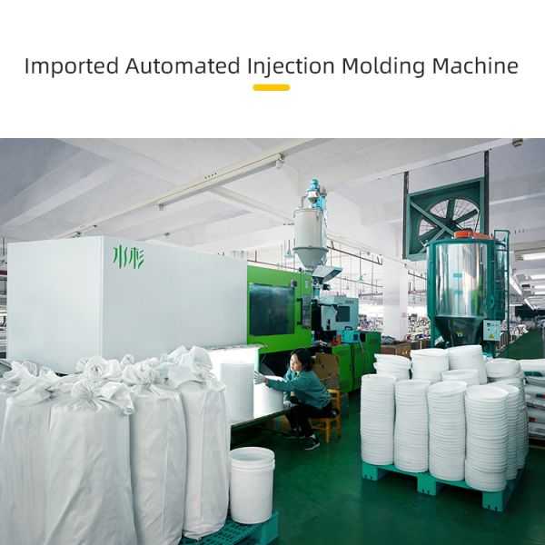 Продажа 2 л бело-черно-прозрачная пластиковая ведра с крышкой для закусок пищевого качества