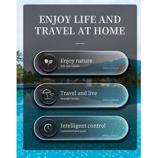 Outdoor mobile apple cabin Hot-sales homestay office meeting room Scenic Apple cabin star room Creative space capsule