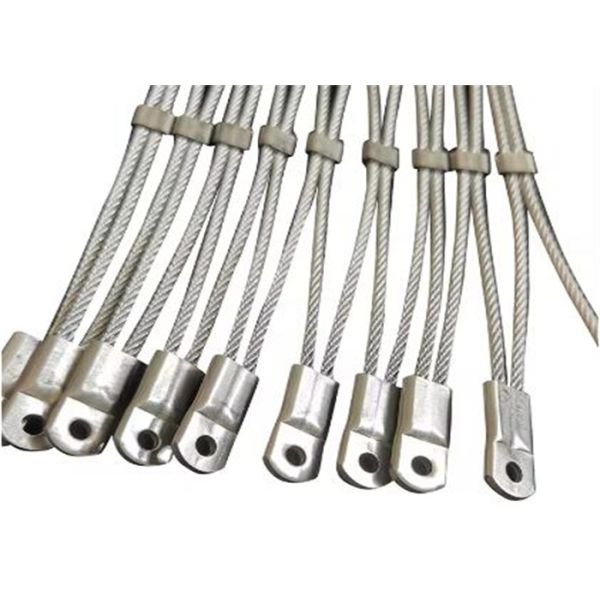 2.5mm Ferruled Type SS304 Wire Rope Cable Mesh For Electrical Ventilation