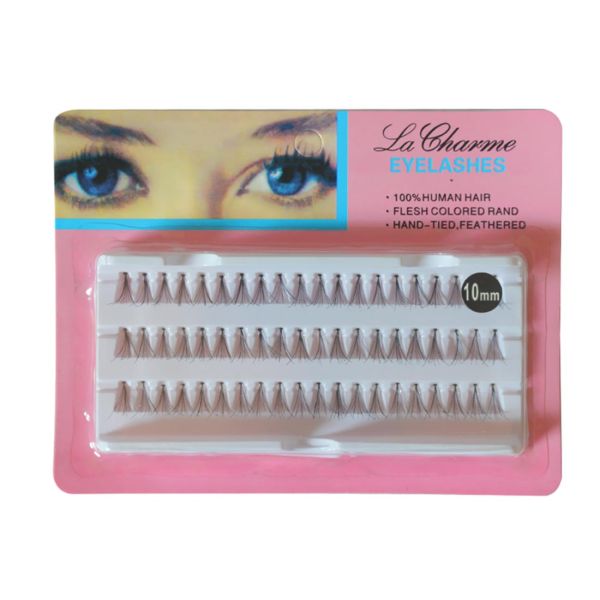 Цена по прейскуранту завода-изготовителя 60pcs/Set макияж расширения ресницы группы ложной ресницы черноты 8/10/12 mm Lashe естественный поддельный длинный