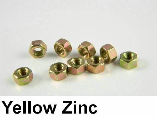 Corrosion Resistant High Strength Hex Nut DIN934 Zinc Plated Nut Grade 8.8