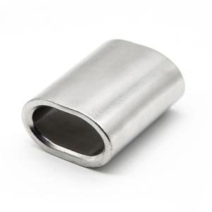 Protect Single Hole Aluminium Sleeve For Steel Wire Rope