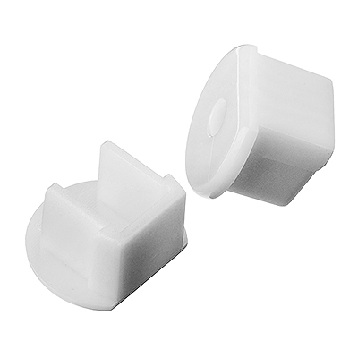 Round LED Aluminum Profile with 6063 T3-T8 Aluminum Alloy Anodized Finish for Customized Length Surface Mounted LED Lighting