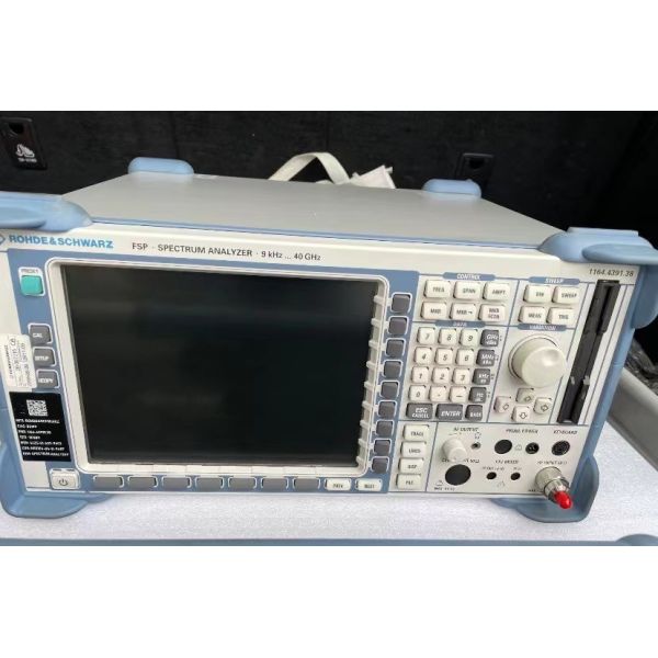 Rohde and Schwarz FSP40 Benchtop Portable Spectrum Analyzer with 9 KHz to 40 GHz Range and -155 dBm Noise Level