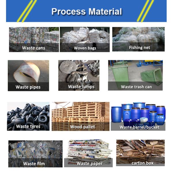 пластиковый мотор шреддинг машины 2*30КВ бутылки ЛЮБИМЦА шредера СТ2-1000 бутылки пластиковый