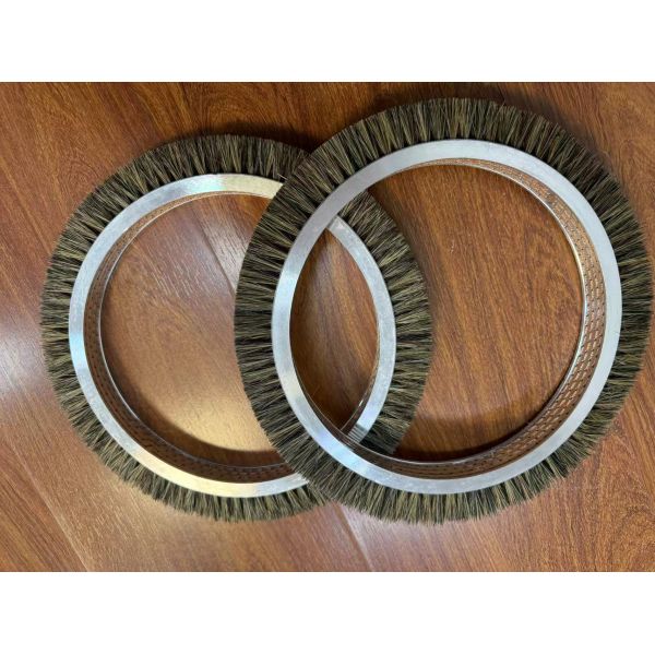 Stenter Machine Parts Ehwha Stenter Brush Wheel Aluminum Material Body Pig Hair Bristle Material
