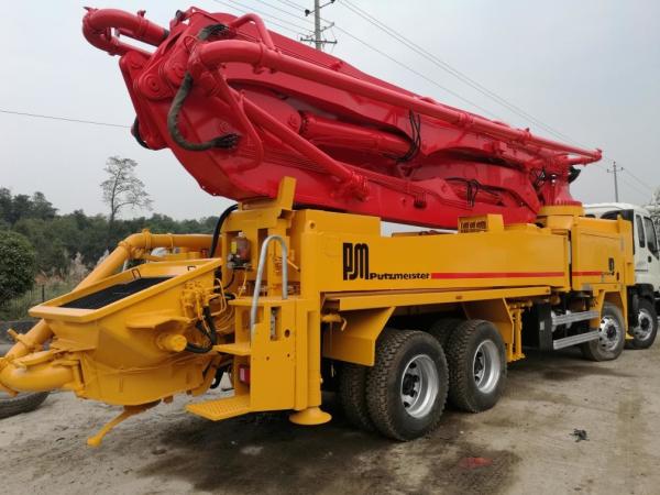 600L Barrel 42 Meter Used Cement Truck Diesel Powered High Reliability