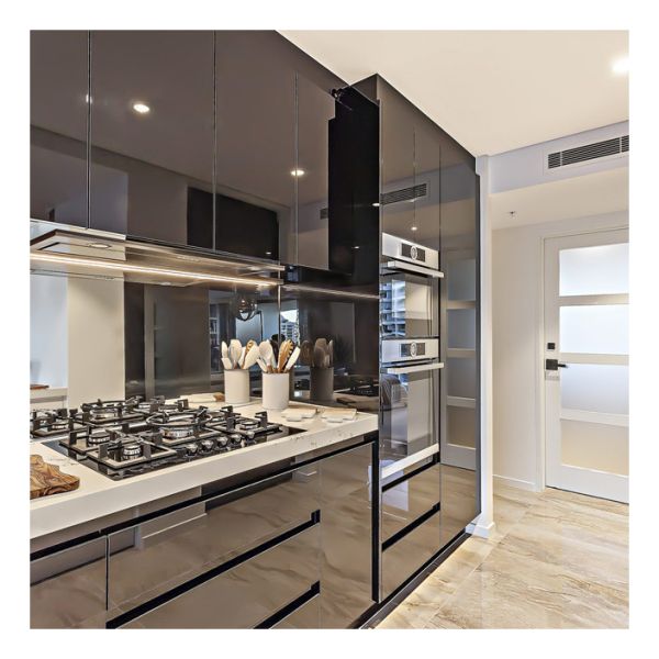 Modern Kitchen Cabinet Custom Contemporary Acrylic Kitchen Cabinets, Clean High