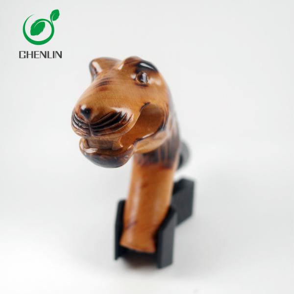 OEM ODM Carving Wooden Umbrella Handle Various Color Windproof
