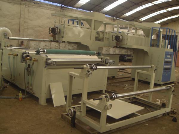 Polyethylene Bubble Film Making Machine 5 / 4 Layers Laminating Film Blowing Machine