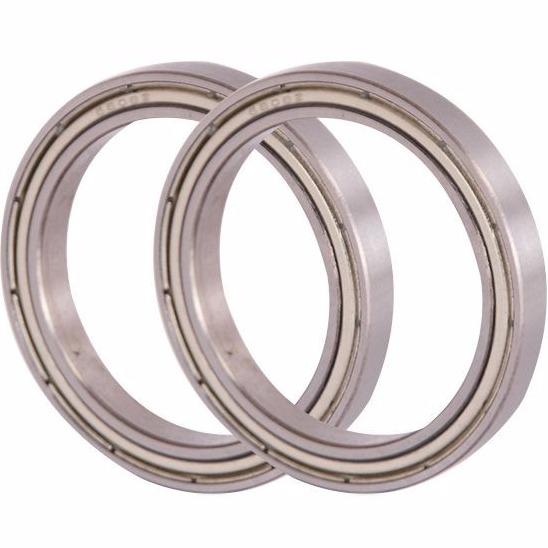 Deep Groove Structure 6703ZZ 8 mm Thin Wall Bearings