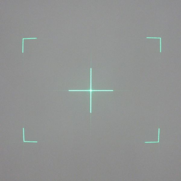 40.6° Cross Belt Frame DOE Laser Module Positioning Projection Light