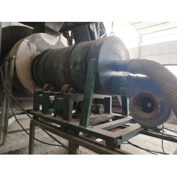 2.7m Inside Diameter Three Cylinder Dryer with Manual or Automated Control System for 50-60% to 10-15% Moisture Reduction