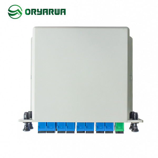 Материал ABS Splitter PLC кассеты оптического волокна SC UPC 1X8