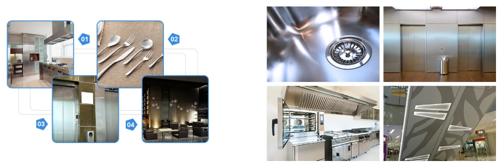 La qualité personnalisée AISI 201 304 316 304L 316L Plaque d'acier inoxydable Prix