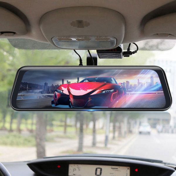 10 Inch Full HD 1920*1080  ROHS Vehicle Dash Cam Loop Recording