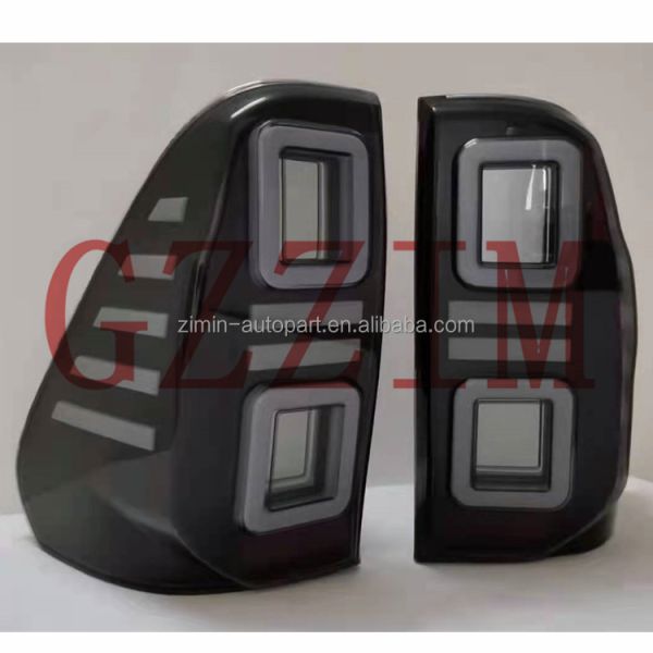 Car Parts For Hilux Revo Rocco 2015-2021 Rear Lamp 3D Design LED Tail Light
