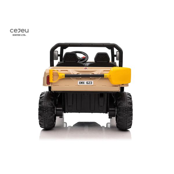 12V Battery Powered Kids Electric UTV With Realistic Horn