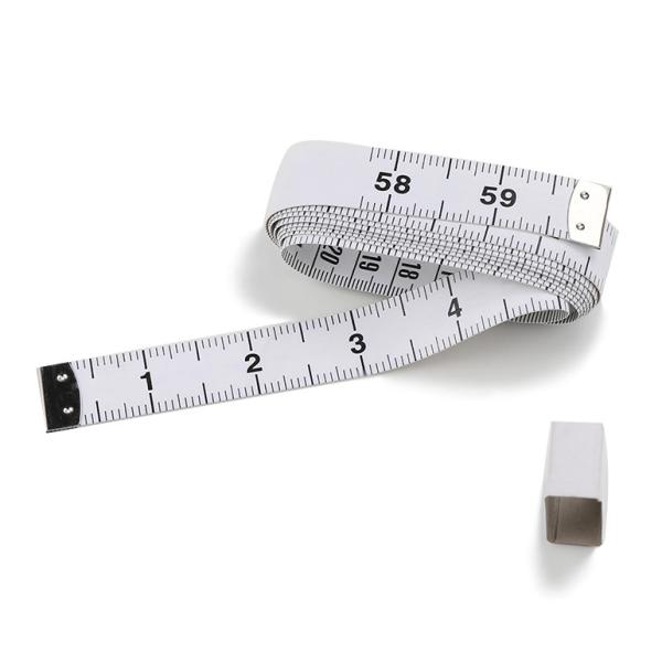 60 Inch White Clothing Tape Measure For Sewing Tailoring Multifunctional