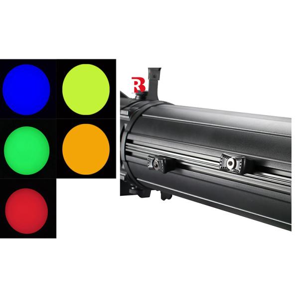 DMX 300w RGBAL Bi-Color Die Casting Aluminum Professional LED Profile Stage Lights