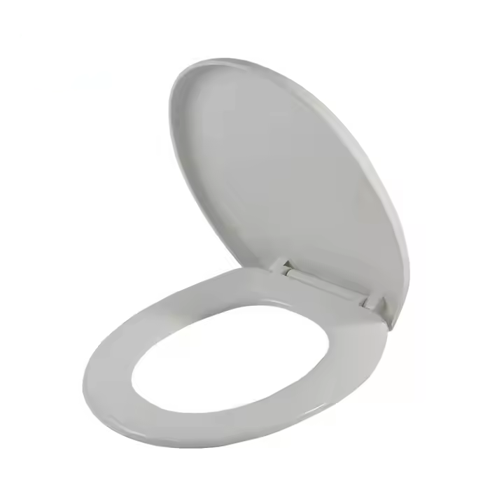 Устойчивый стандартный удлиненный пластиковый туалет с современным дизайном