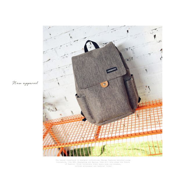 New canvas school backpack,bag school for teenagers,school bag trendy backpack