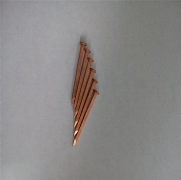 Pregos quadrados de 38MM 2.6X 2.6MM para o barco de madeira, Rose Head Copper Nails