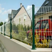 1.5M en PVC vert foncé revêtement V Maillage Clôture de sécurité 3D Parc Clôture de sécurité soudée
