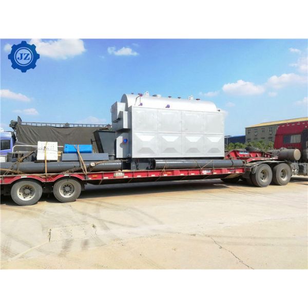 Wood Pellet Chip Firewood Log Paddy Rice Husk Solid Fuel Biomass Fired Steam Boiler Heating System