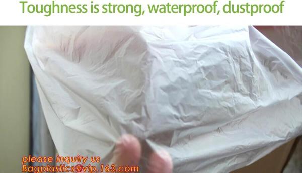 Made From Plants Customized wholesale biodegradable compostable pharmacy bag with singlet handle