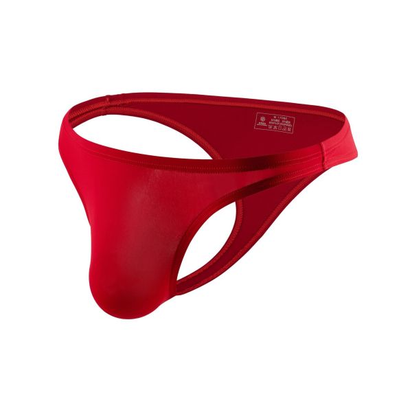 Mens Briefs Underwear 3D Pouch Low Rise Sexy T Back Thong Breathable Underpants