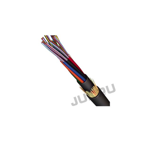 ADSS Outdoor Multimode Fiber Optic Cable with high-voltage transportation