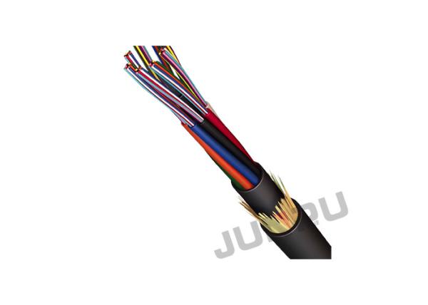Outdoor Single/Multimode  Mode Fiber Optic Cable , a fiber optic cable with PE/APL