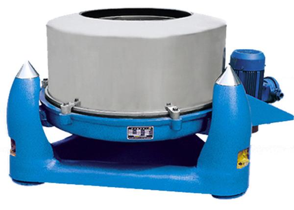 Centrifugador superior manual da cesta da descarga usado na fábrica do produto químico ou do alimento