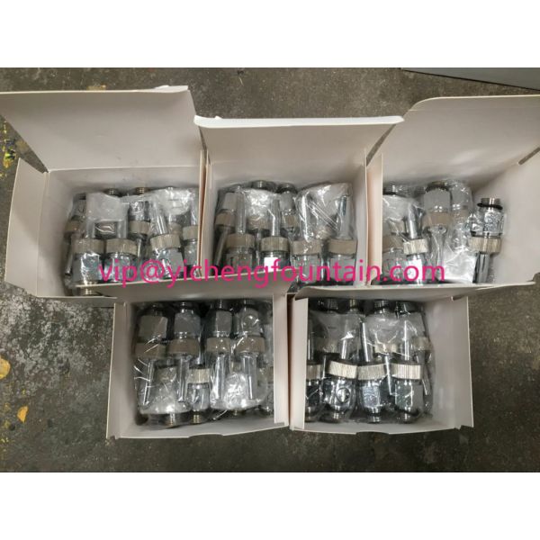 Adjustable Straight Spray Water Fountain Nozzles For Musical / Dancing Fountains