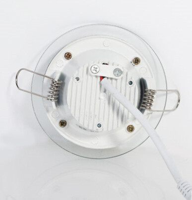 Glass recessed LED down light backside lighting led panel