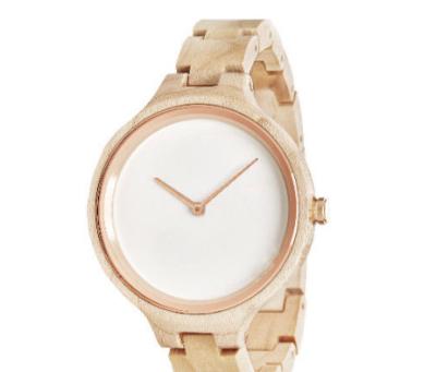 Vogue Style Custom Wood Watches / Beautiful Women'S Watches Made Of Wood