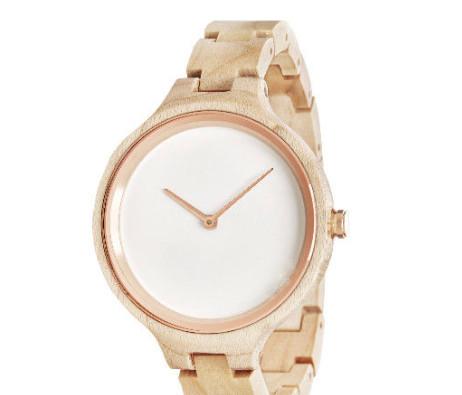 Vogue Style Custom Wood Watches / Beautiful Women'S Watches Made Of Wood