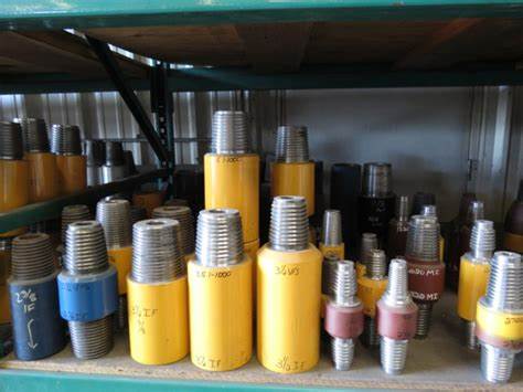 Carbon Steel Water Well Drilling Tools Sub Adapters Drill Bit Connector