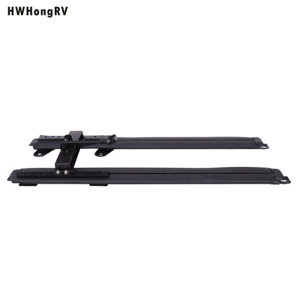 Motorhome rear seat inlaid  floor slider track runner van recessed seat floor rail double lock car seat sliding with 100cm