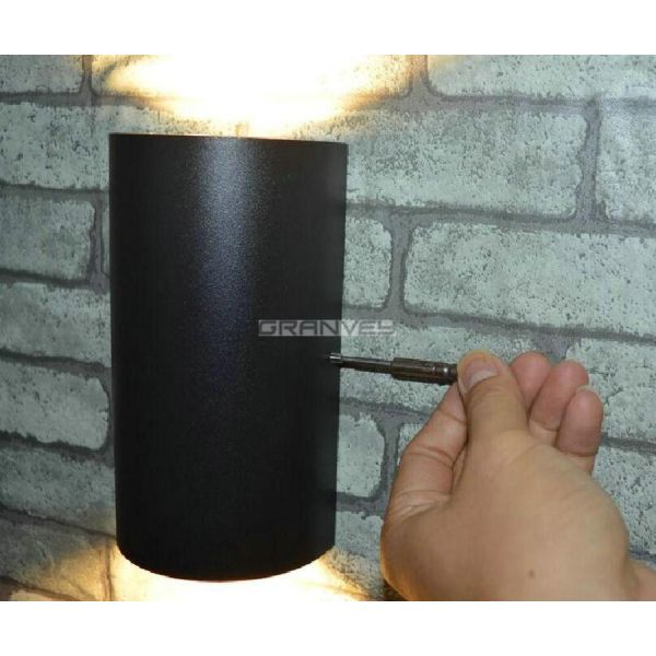 2x5W COB Up Down Exterior Wall Sconces , Buildings LED Outside Wall Lights No Humming