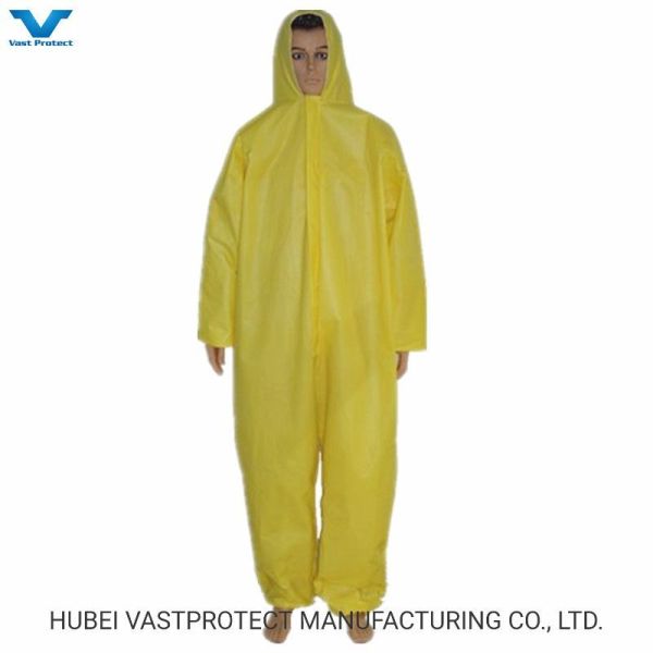Водостойный одноразовый мужской комбинезон Антистатический мужской водостойкий