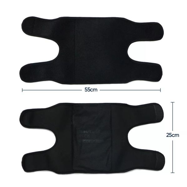 Расчалка колена длинноволновой части инфракрасной области бесшнуровая с подогревом для размера артрита 55×25км